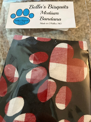Christmas Plaid Paws